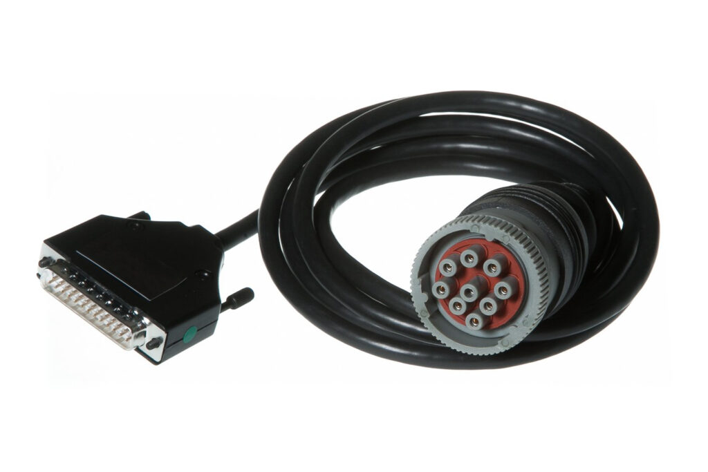 CAT - Perkins 9 cable redondo de pines