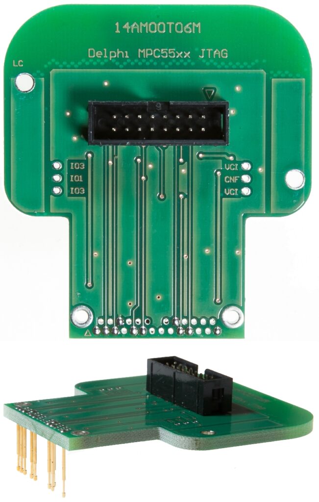 Adaptador para Delphi ECU (Nexus MPC5xxx)