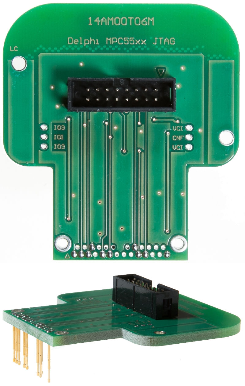 Adaptador para Delphi ECU (Nexus MPC5xxx)