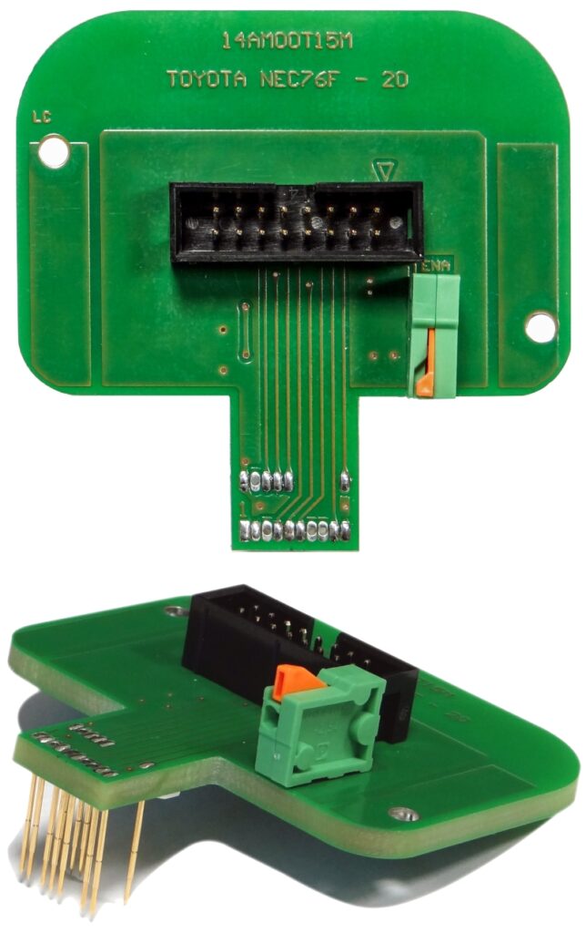 Adaptador para Denso ECU (NEC 76F00xx Placa Type A)