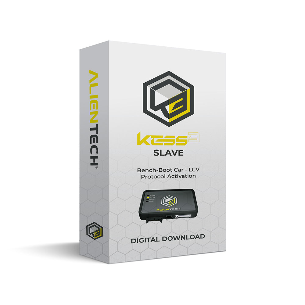 Protocolos activos KESS3 Slave para modo banco en coches y vehículos ligeros (LCV).