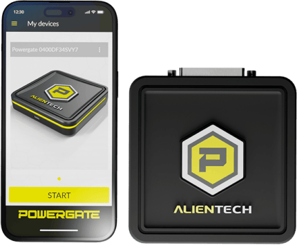 Herramienta de chiptuning remoto Powergate para reprogramación de vehículos