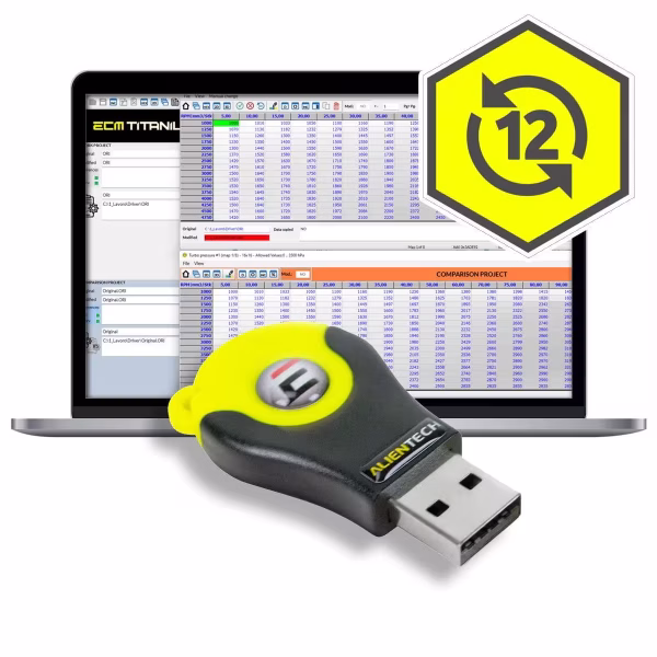 suscripción 12 meses ecm titanium