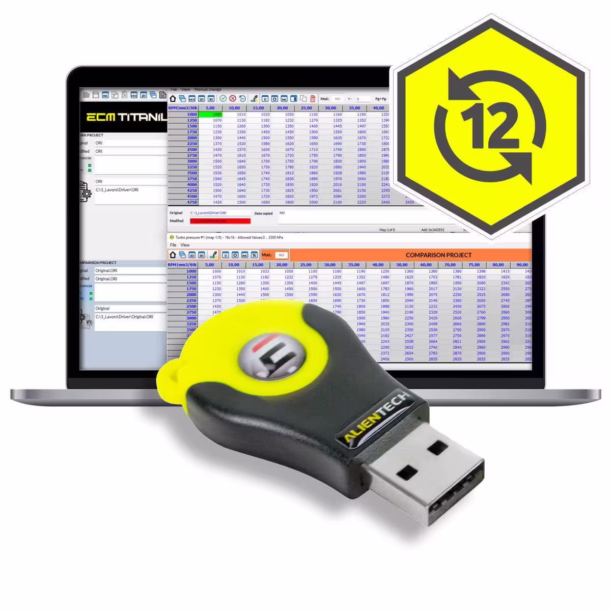 suscripción 12 meses ecm titanium